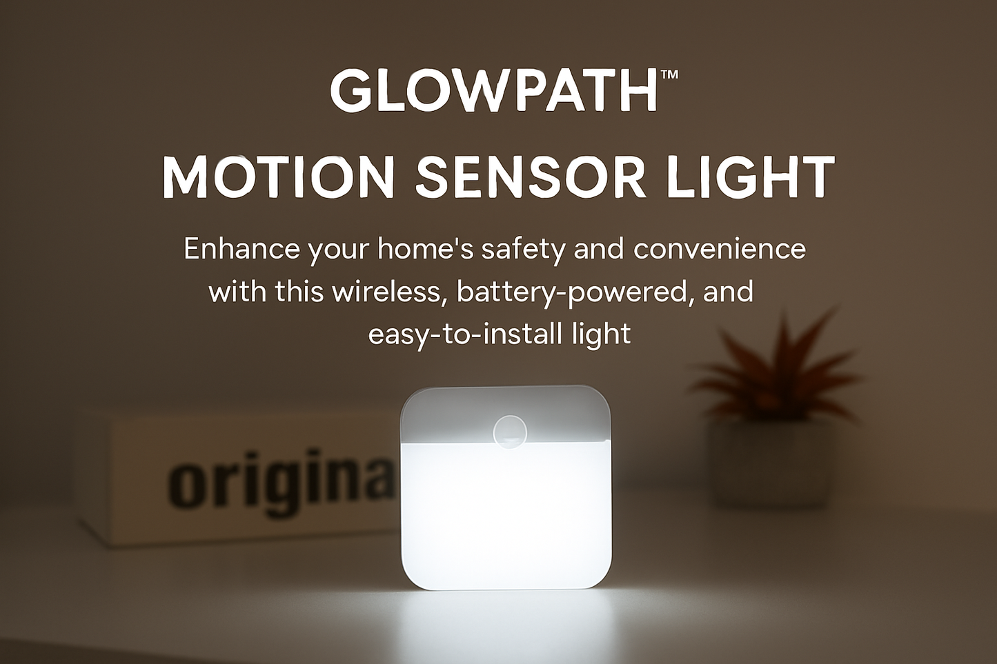 GlowPath™ Motion Sensor Night Light
